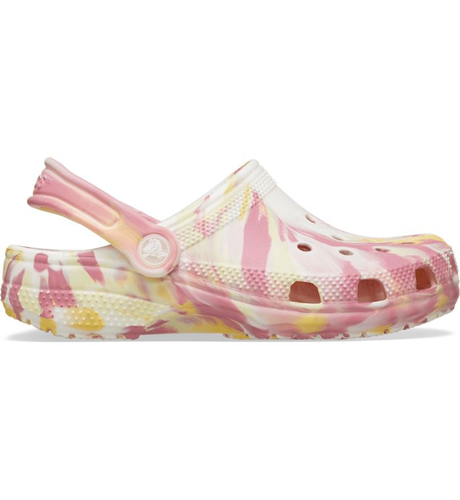 Crocs Toddlers Classic Glow Marbled  Clogs - Daylily/Multi