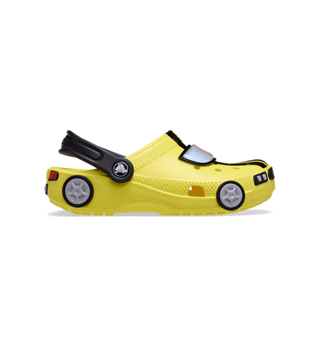 Crocs Toddlers Classic I Am Race Car Clog - Cyber Yellow