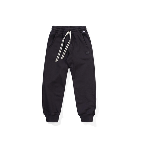 Munster Poplin Patch Pant - Washed Black