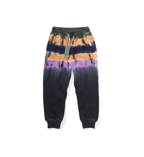 Munster Waistdeep Track Pant - Black Tye Dye