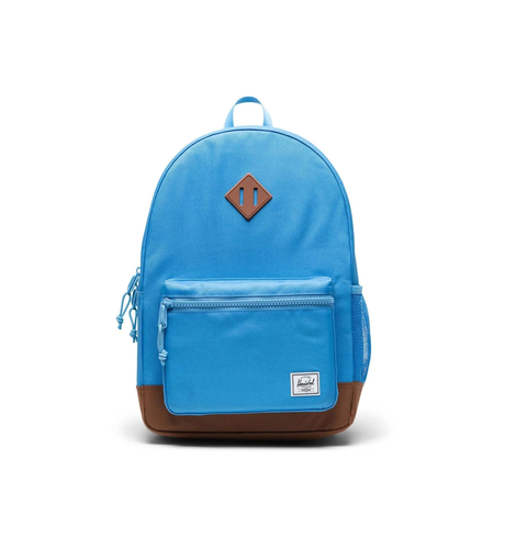 Herschel Heritage Youth Backpack (26L) - Azure Blue/Saddle Brown