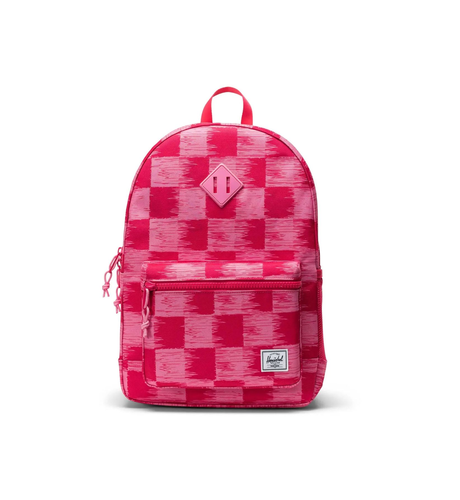 Herschel Heritage Youth Backpack (26L) - Check Yourself Raspberry