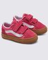 Vans Toddler Old Skool Velcro - Gum Pink